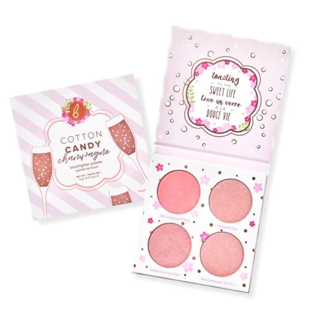 Beauty Bakerie Cotton Candy Champage Blushlighter Palette